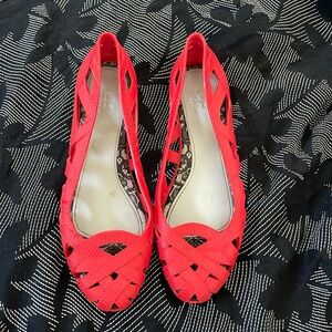 Melissa + Jason Wu jelly flats